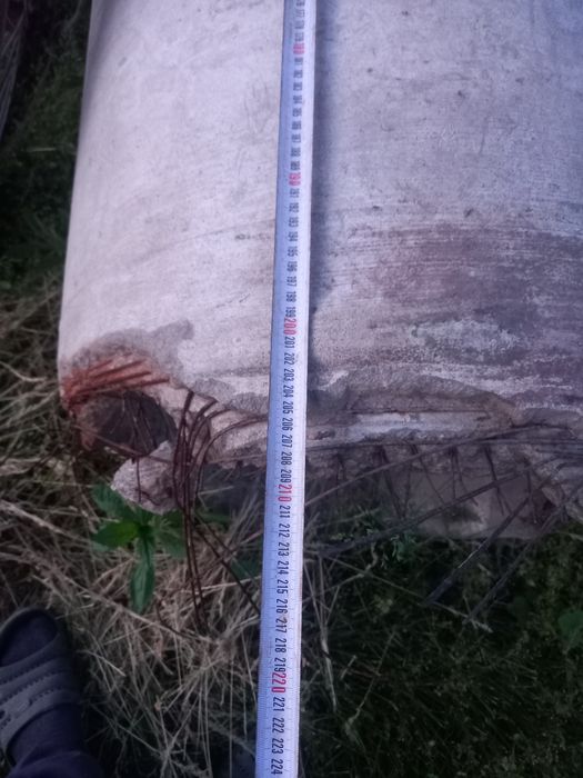 Tub beton armat pentru podisti