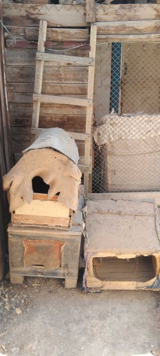 ДАРОМ 1 Большая и 3 средние Собачья Конура Собачьи Домики забирать все