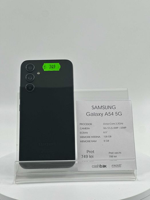 Samsung Galaxy A54 5G 128gb Garantie 24 Luni CashBox