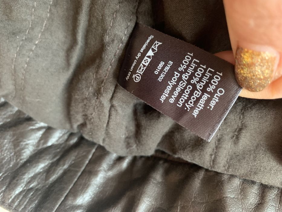 Мъжко кожено яке F&F естествена кожа