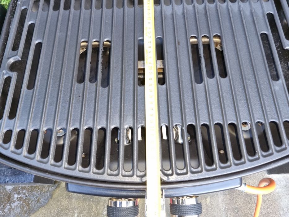 Grill gaz 2 arzătoare fontă