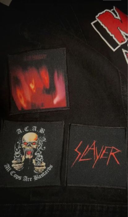 Geacă personalizată cu trupe metal