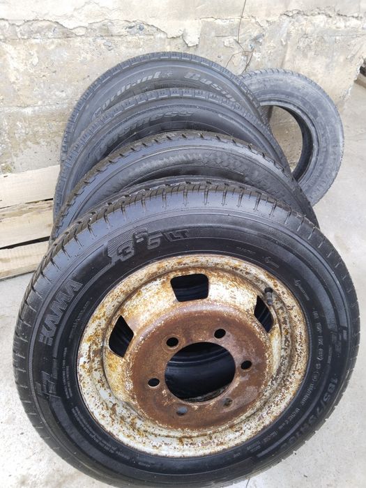 Запаска На Газель. 4 шт.