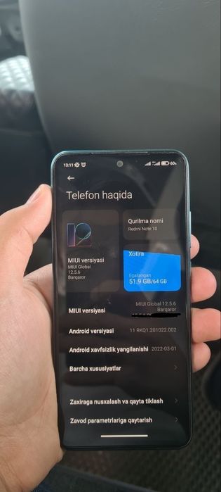 Redmi note 10 4/64