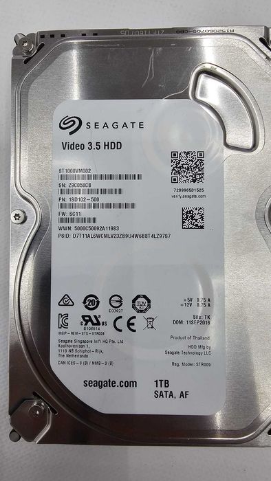 Hard Disk 1TB Supraveghere video + cabluri conectare DVR