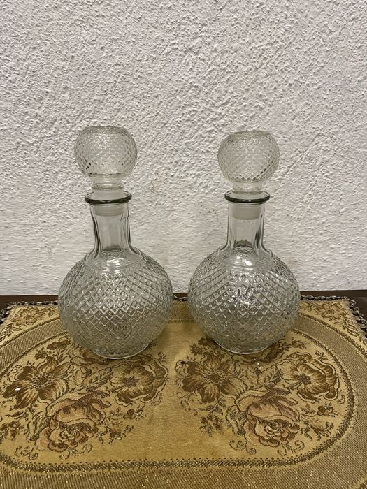 Кристални гарафи Kitchen Goods Великобритания 1950 гарафа