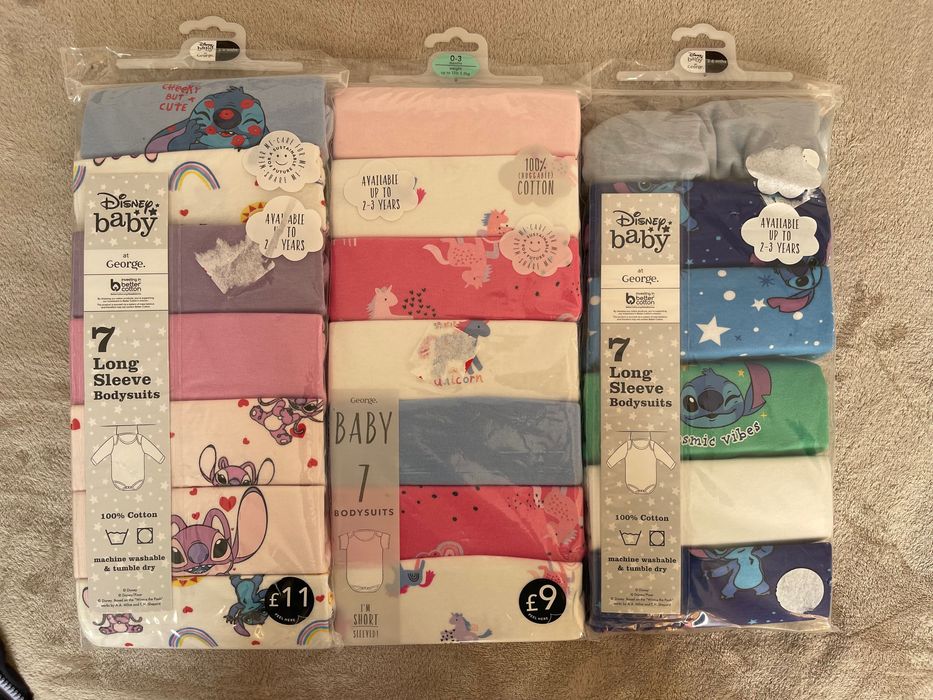 Ново!Детски бодита и пижамки George