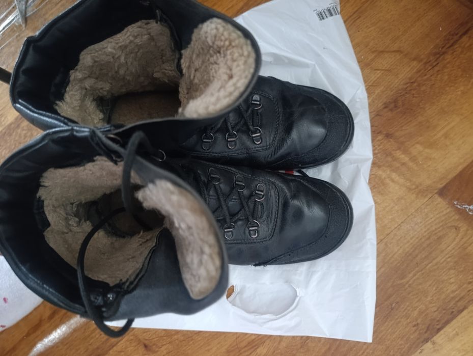 Утеплённые берцы мужские 15000