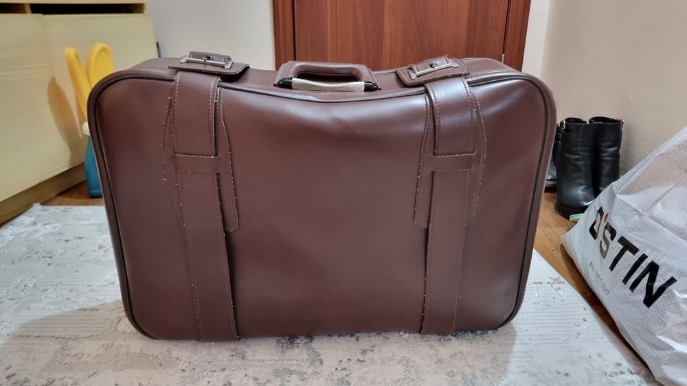 Кожанные Чемоданы раритет