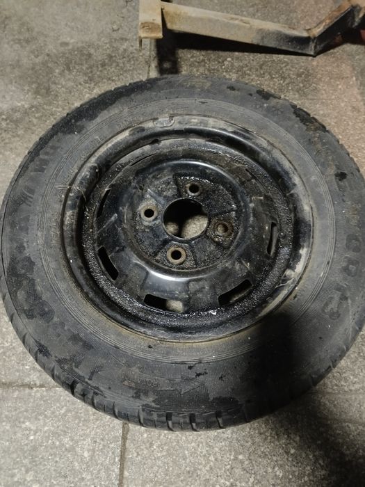 Диски на р13 с летним резиной изношенные
