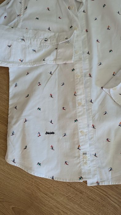 Бяла риза brava fabric ™/164-170 см/