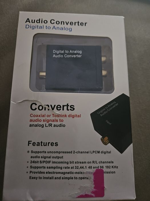 Convertor audio digital la analog