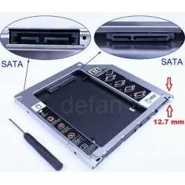 Adaptor Caddy pentru unitate optica laptop 12.7 mm