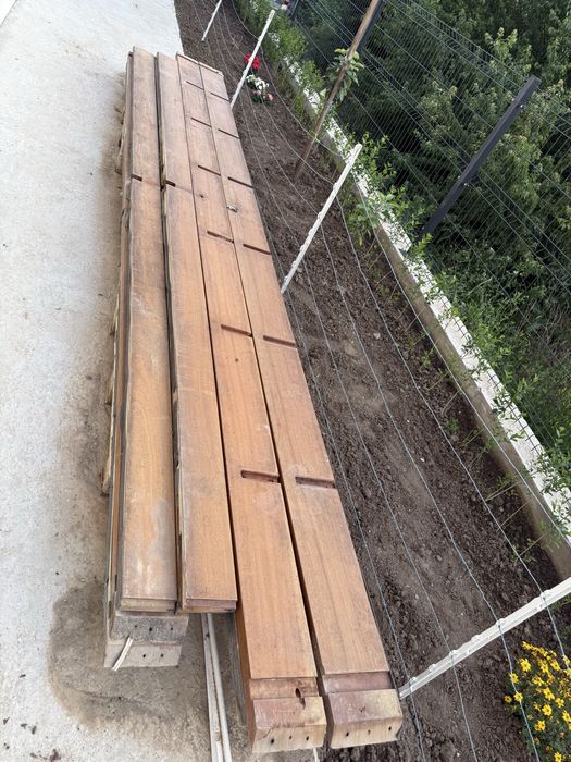 Пергола от тиково дърво