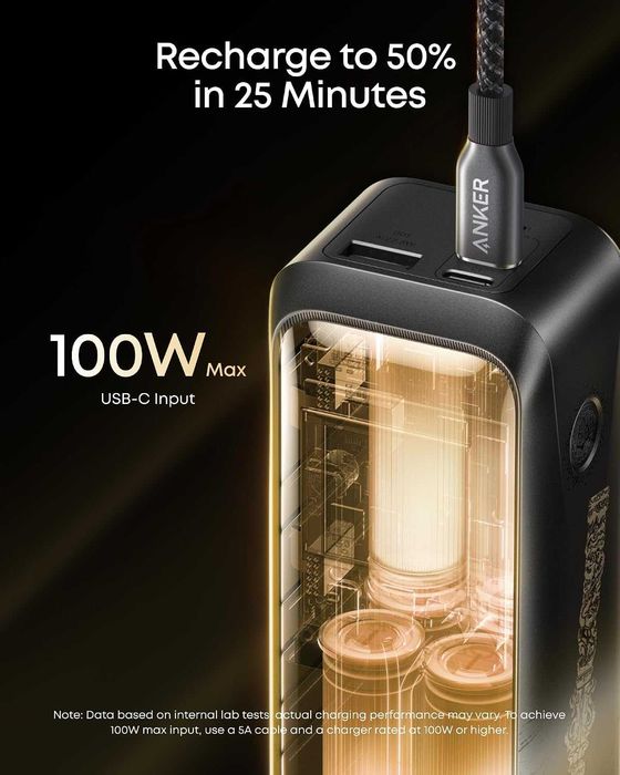 Anker Prime Powerbank 20100mAh, Black Myth: Wukong Edition, 220W обща мощност, външна USB батерия