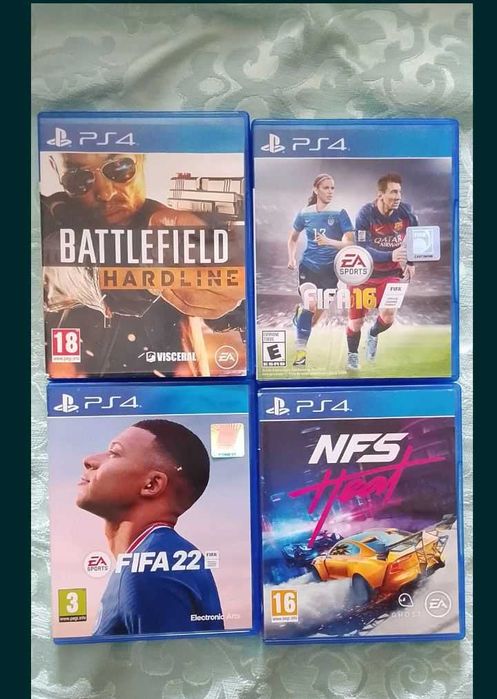 игри за ps4  ,всички за 25 евро.