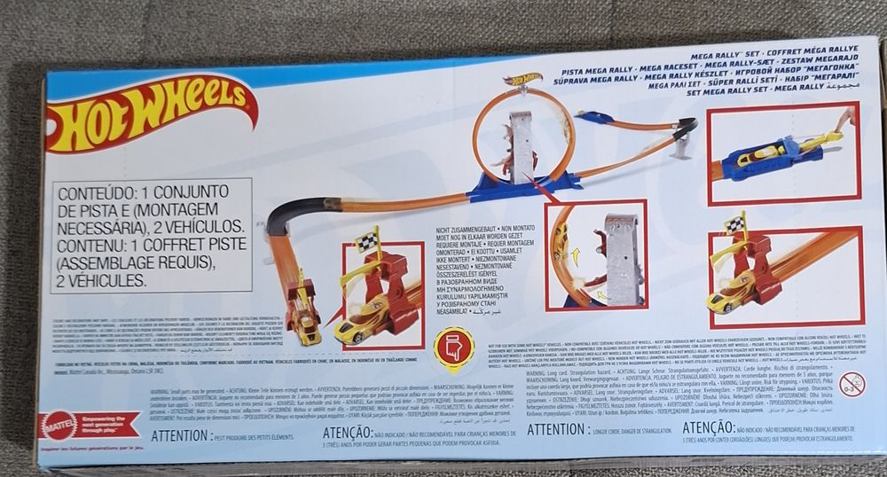 Vind Pista Hot Wheels Mega Rally