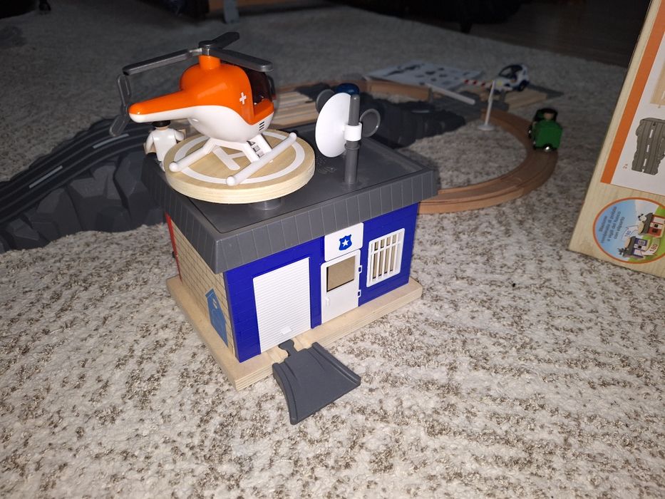 Set Playtive traseu lemn ca nou.