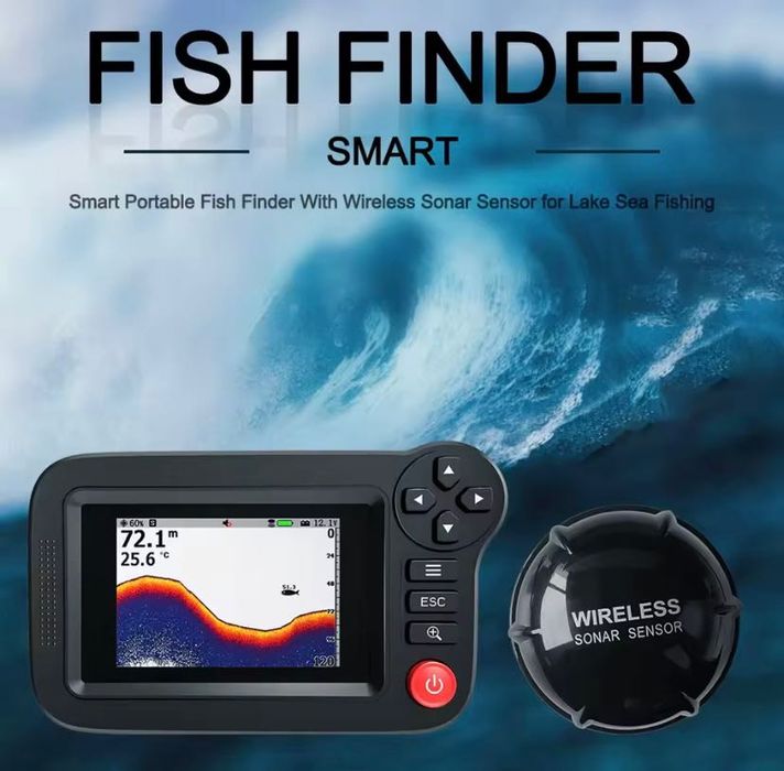 Сонар за лодка за захранка