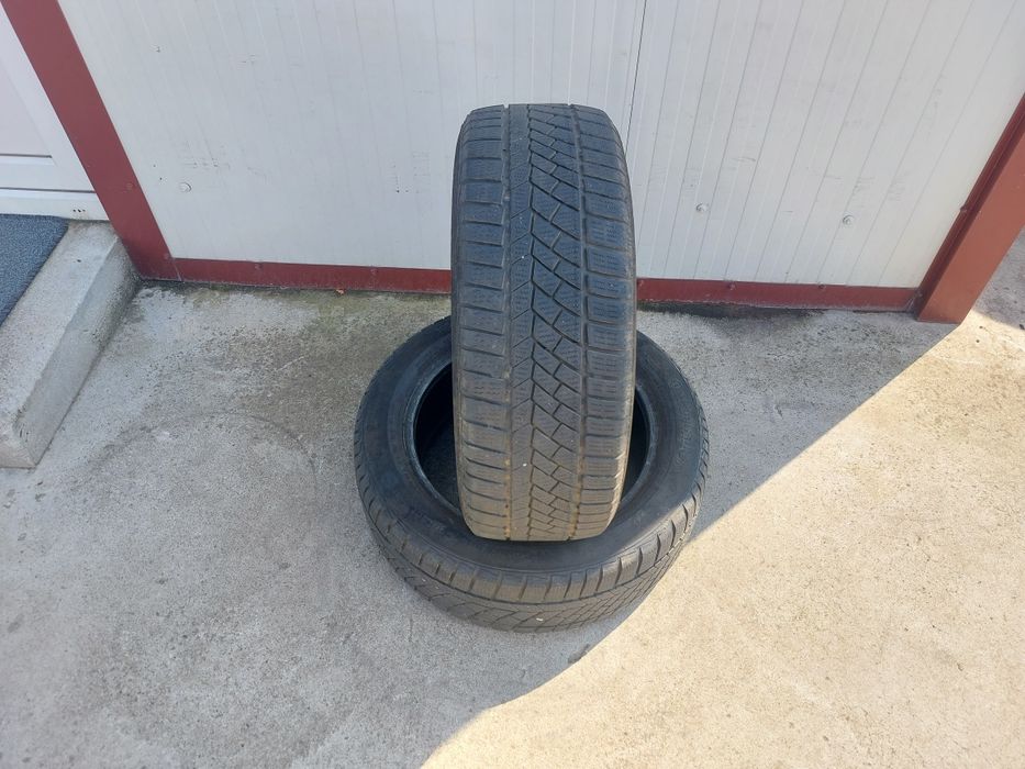 100 lei bucata! Doua anvelope M+S 195 55 16 Continental