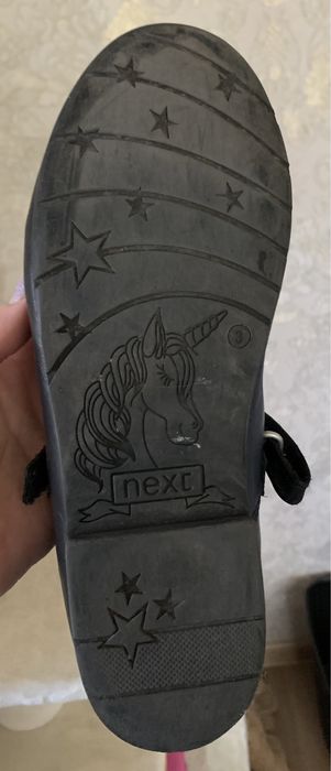 Туфли для девочки Next кожаные 35,5