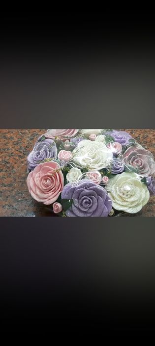 Хидли гуллар  совунли декаратсия учун спалнийларга