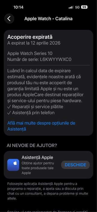 Apple watch seria 10, 42mm