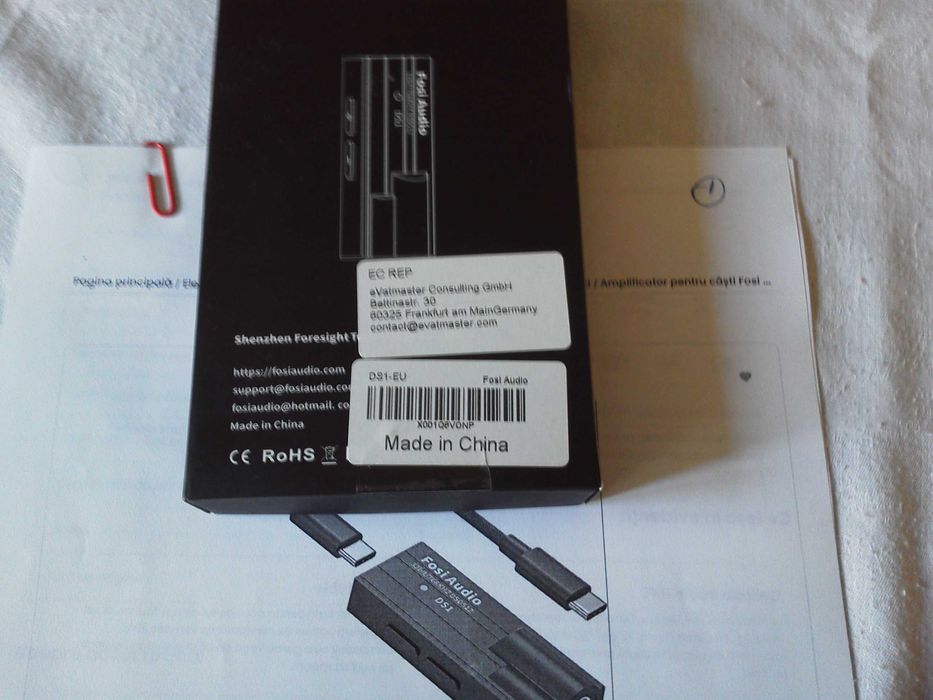 Amplificator Casti Fosi Audio DS1