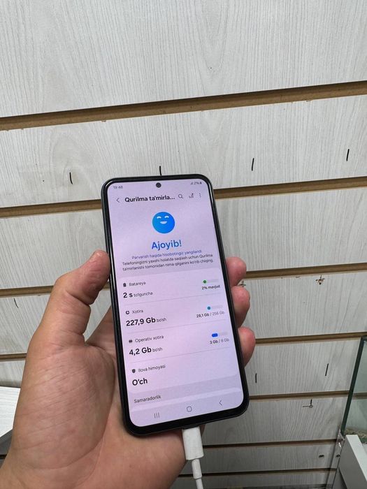 Samsung A54 5G 8/256 Holati Alo Karo'bkasi Yo'q Hamma Joyi Radno'y Tel
