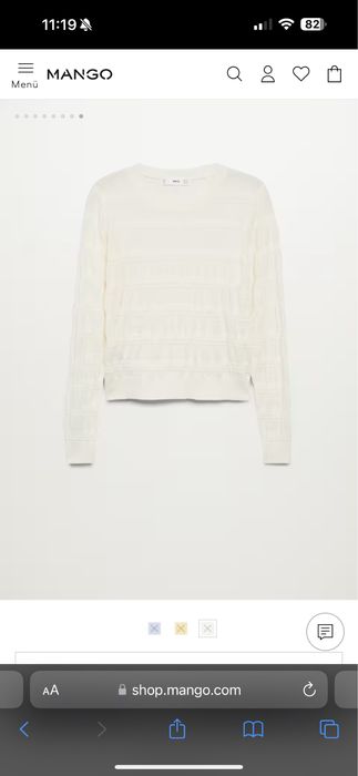 Свитер от Манго.