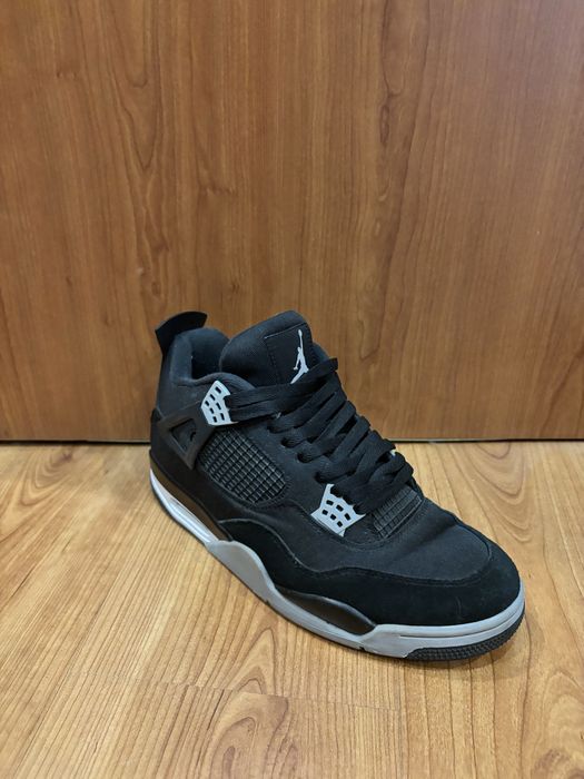 Кецове Jordan 4 retro black canvas
