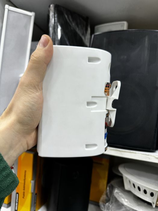 Потолочные и навесные динамики, фоновая акустика для заведений