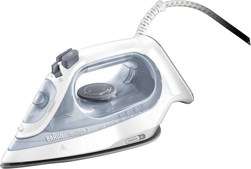 Парна ютия Braun TexStyle 3, 2400W, SuperCeramic, 270мл