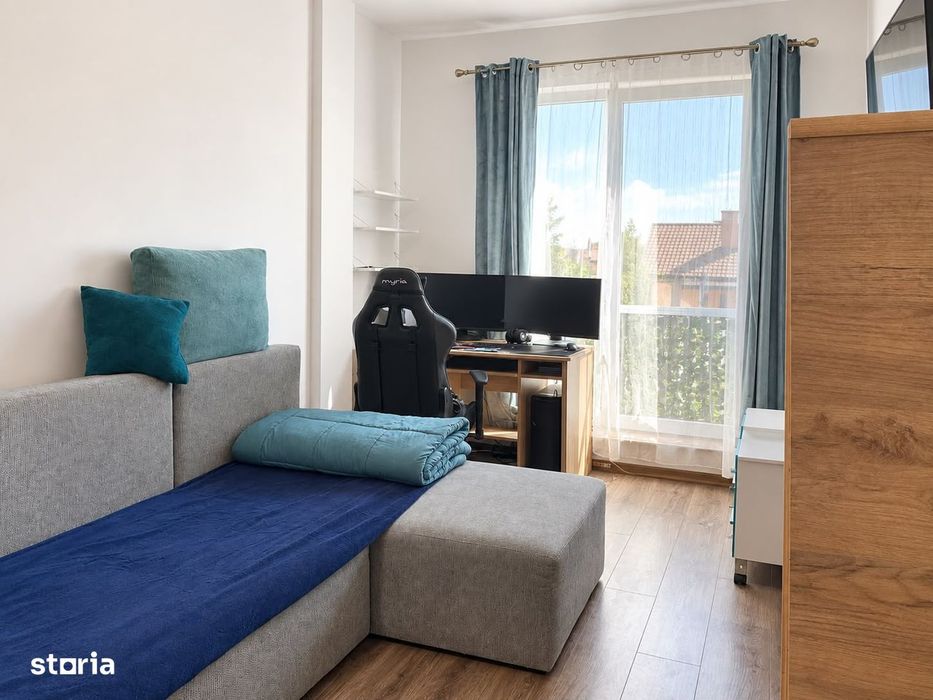 Apartament 3 camere, 61m , finisat , mobilat , Floresti , zona Tineret — fotografia 3