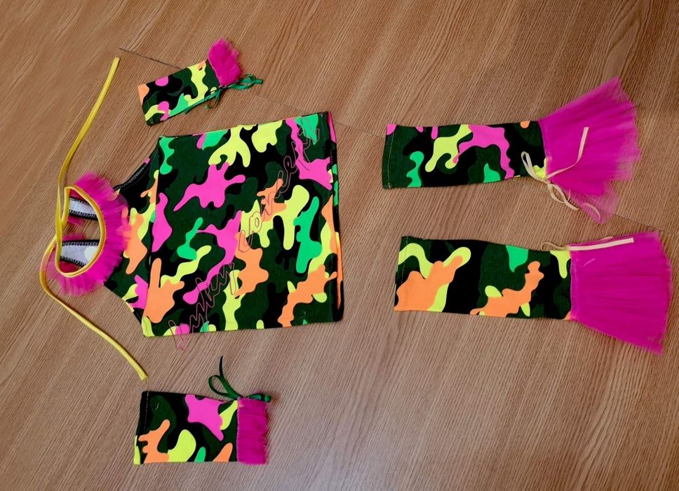 Costum fustita tutu  dans, ,costum majorete copii made în România