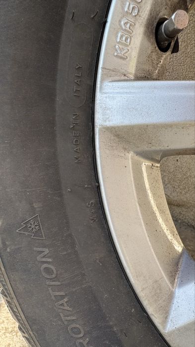 Jante auto vw si anvelope iarna michelin
