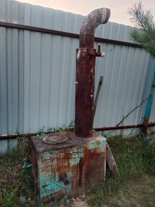 Продам чугунную печь