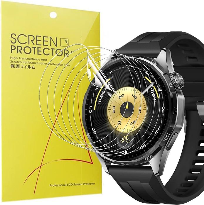 5d hydrogel / хидрогел протектор (6бр) за huawei watch gt6 46mm