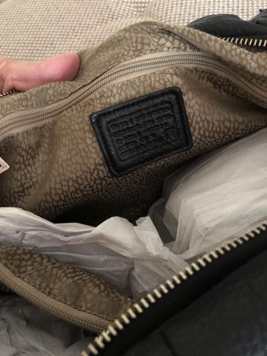 Сумка кожа чёрная