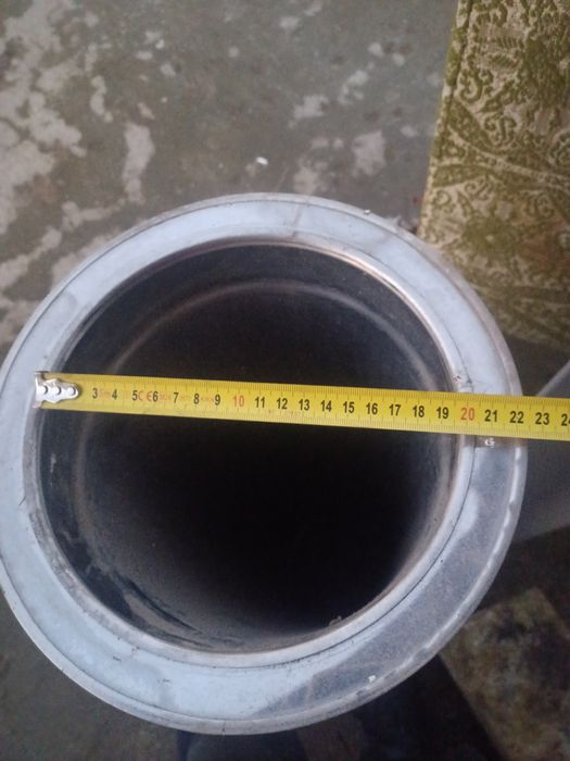 Cos inox centrala izolat original