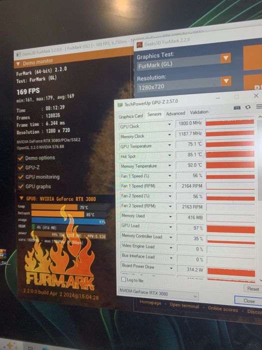 Продам RTX 3080 10GB Gaming Pro