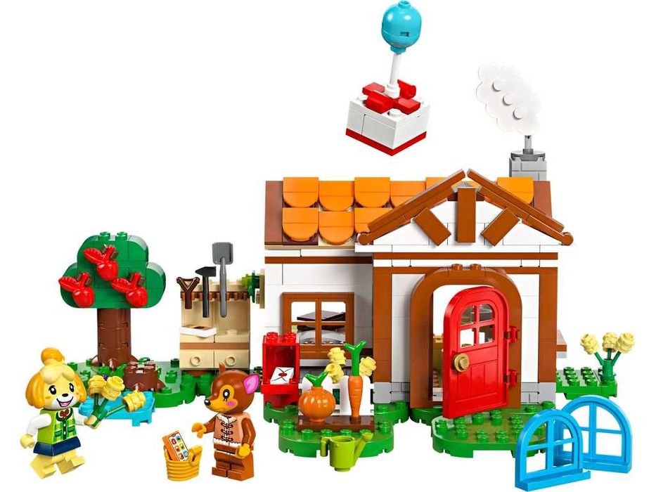 НОВО! LEGO Animal Crossing 77049 Kъщата на Isabelle