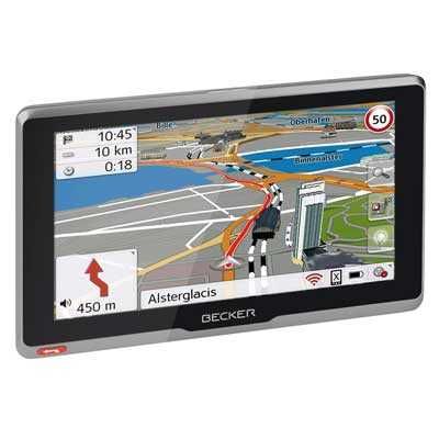 Професионална немска навигация за камион Becker  6" екран