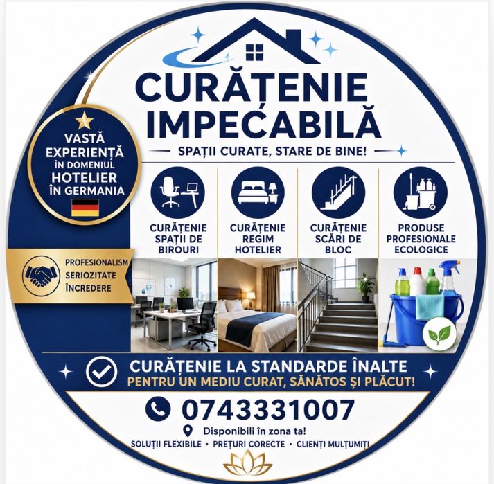 Prestari Servicii curatenie impecabile