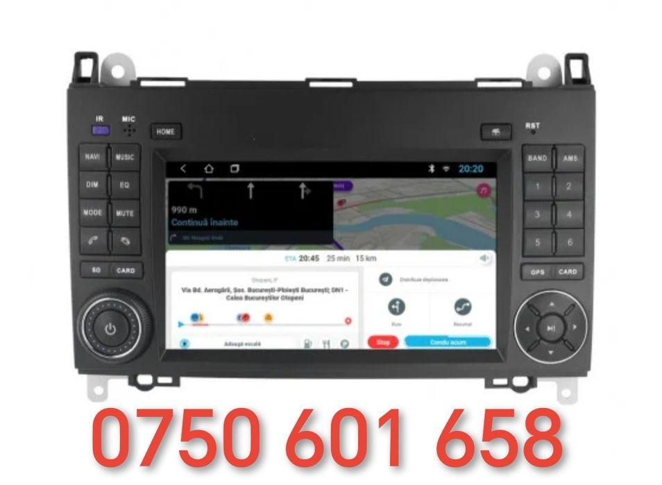 Navigatie Android Mercedes Sprinter, Vito, B Class, A Class , Viano