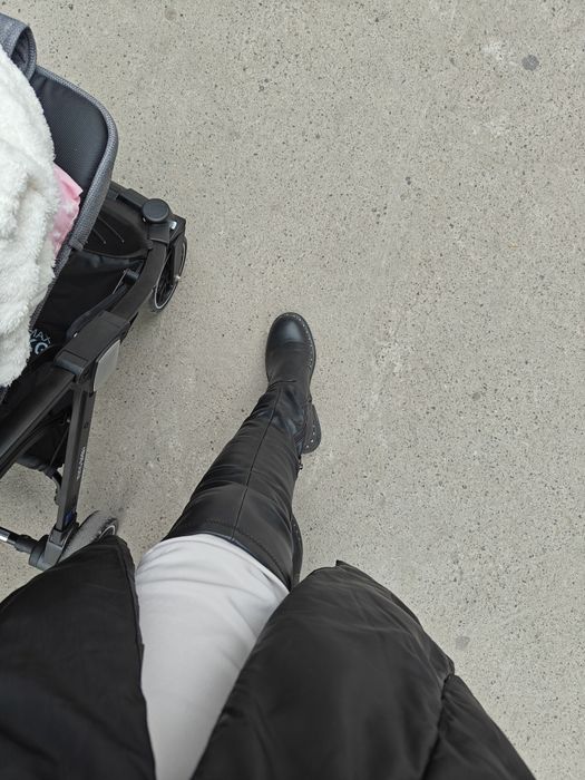 Длинные сапоги ботфорты