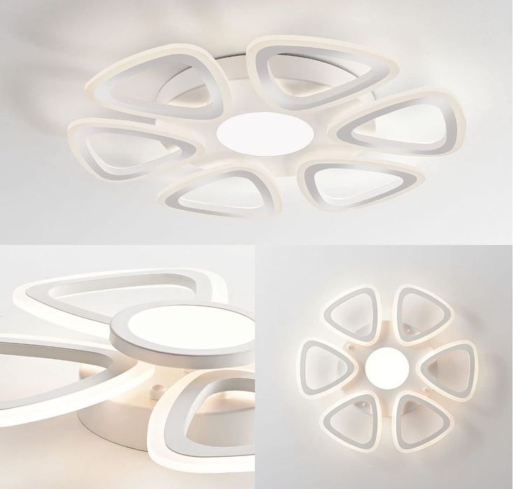 LED Таванна Лампа 54 см, 3000LM, 3000-6500K, 25-30 кв.м  Дистанционно