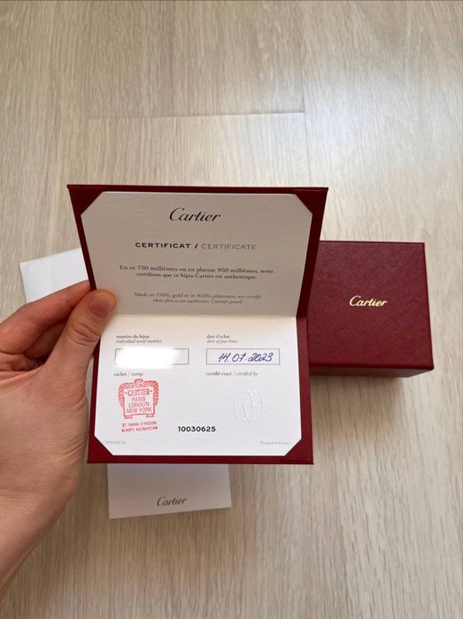 Кольцо Love Cartier
