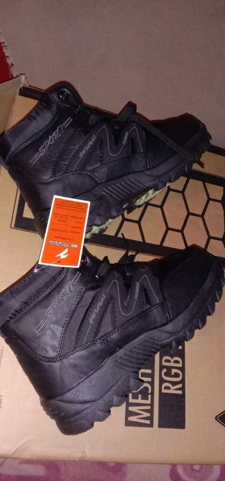 Мужские БОТИНКИ теплые  АНТИСКОЛЬЖЕНИЕ  44 р ф.1-3