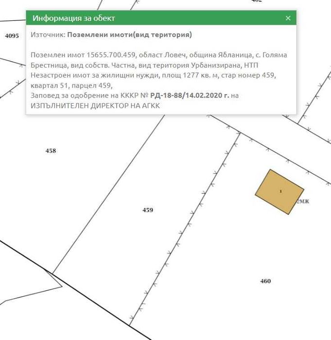 Продава се Парцел в София, Красна поляна 1 - 1277 кв.м за 6 €/кв.м - Снимка #13